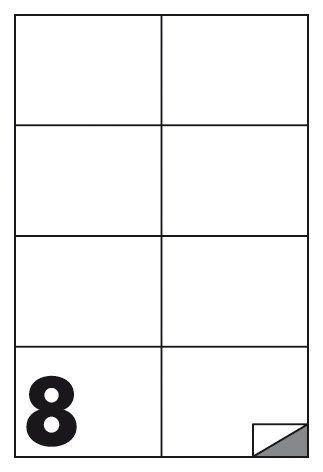 Foglio Etichetta Adesive A4