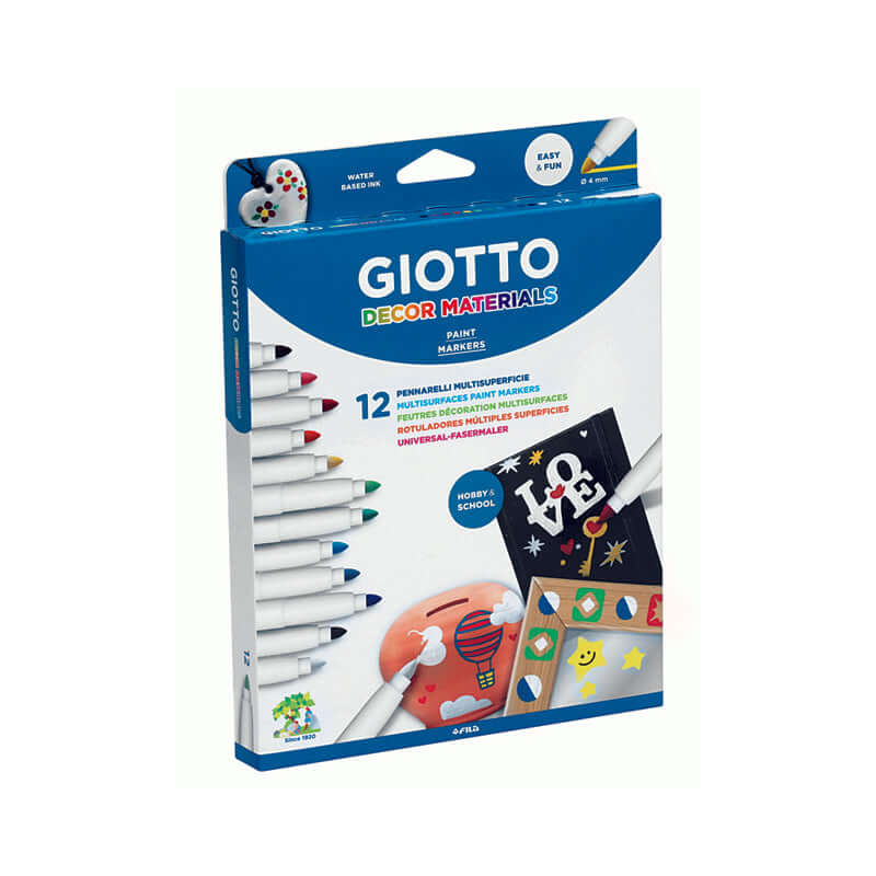 Pennarelli Giotto decor Materials