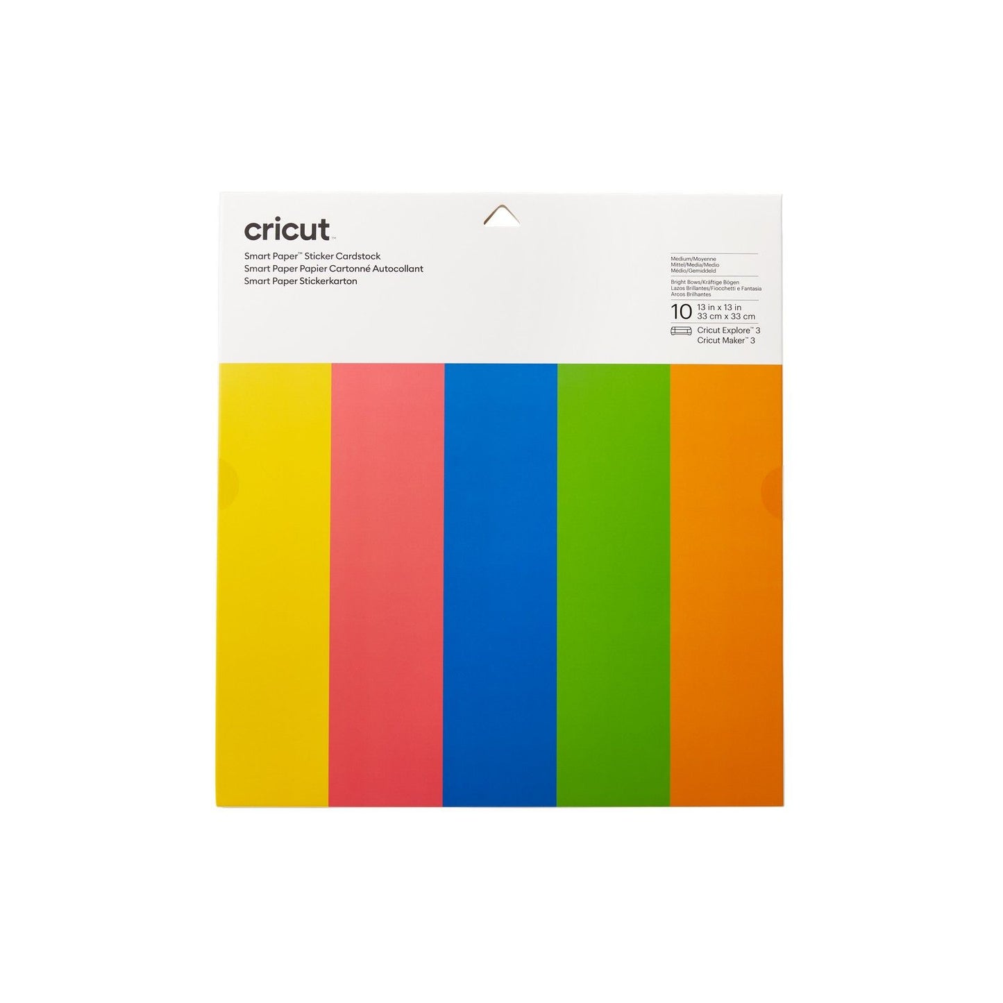 Cartoncino adesivo colori forti Smart paper Cricut