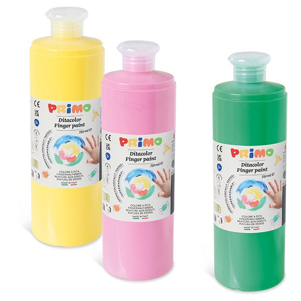 TEMPERA A DITA DA 750 ML PRIMO MONOCOLORE