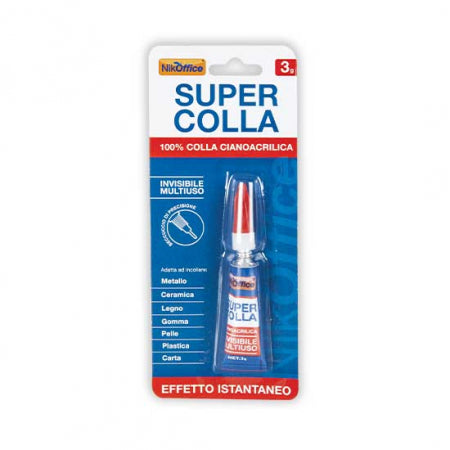 Super colla 100% cianoacrilica (tipo Attack) gr. 3