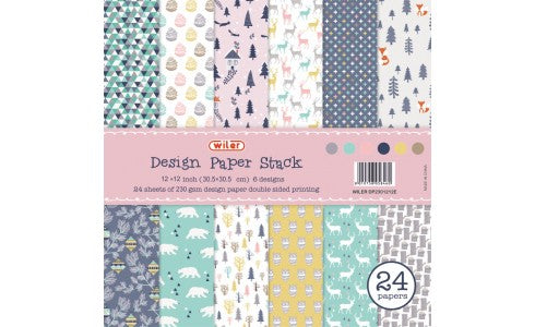 Carta Per Scrapbooking Fantasia E 30.5X30.5 Cm
