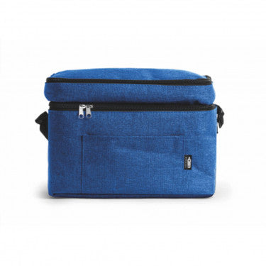 Borsa Termica XL in Poliestere Riciclato RPET con Design Smock – Doppio Scomparto e Tasca Frontale