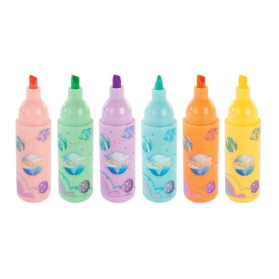 Evidenziatore Happy Bottle pz. 6
