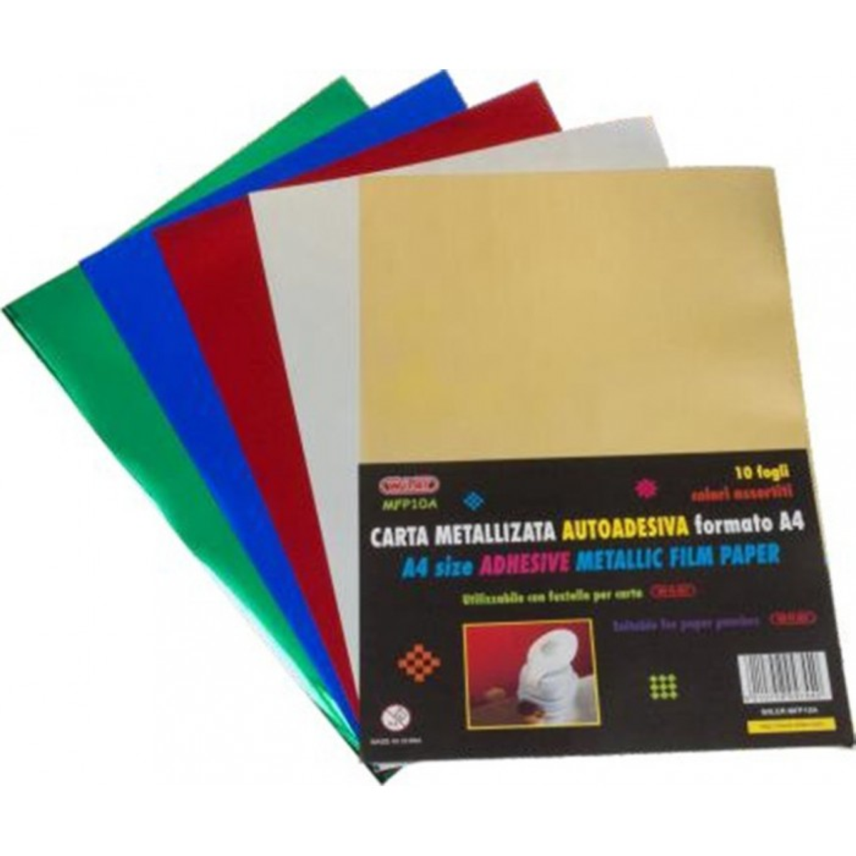 Carta Metallizzata A4