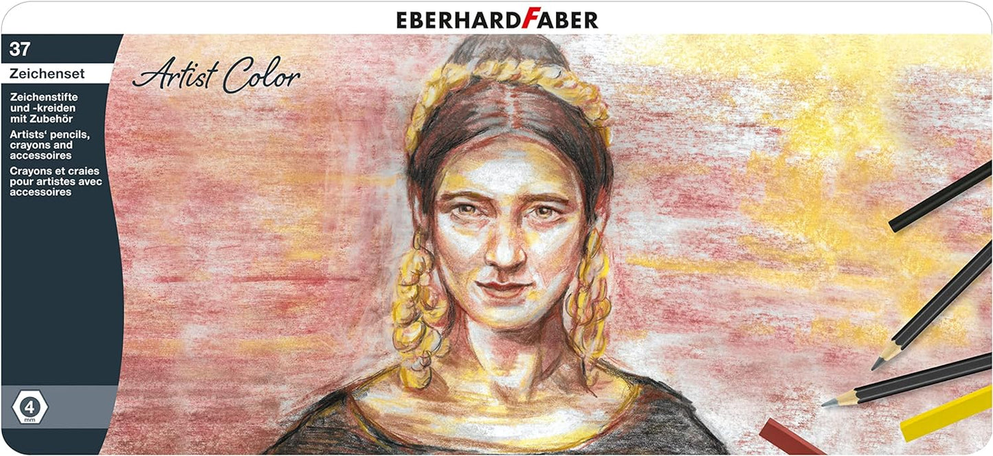 Set disegno artist 37 pz Eberhard faber
