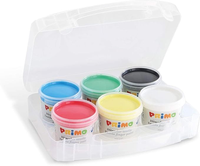 Colori A Dita Per Tessuto 6X100 Gr