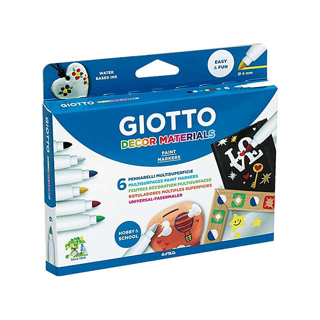 Pennarelli Giotto decor Materials