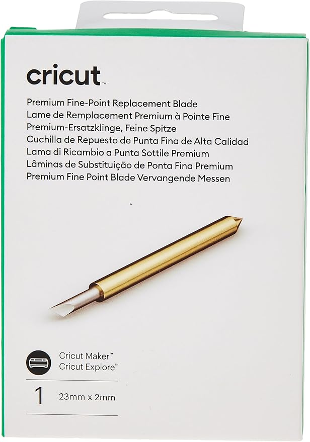 Cricut Lama di Ricambio a Punta Sottile Premium