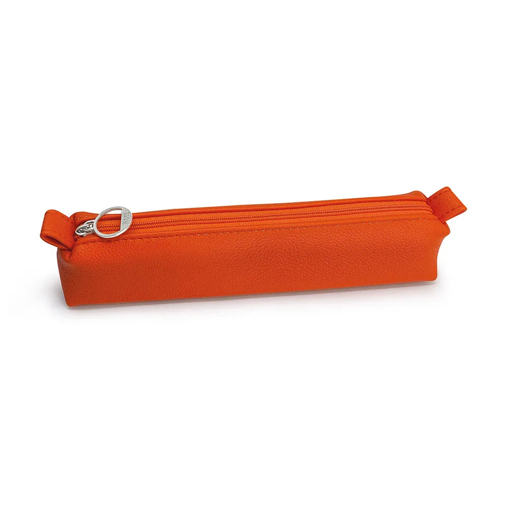 Mini bustina astuccio portapenne in ecopelle