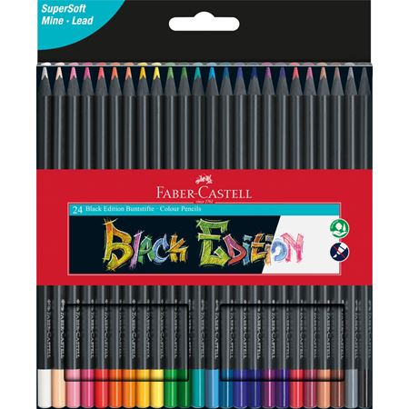 Pastelli Faber-Castell Black Edition – Design Elegante e Performance Superiore