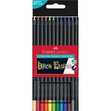 Pastelli Faber-Castell Black Edition – Design Elegante e Performance Superiore