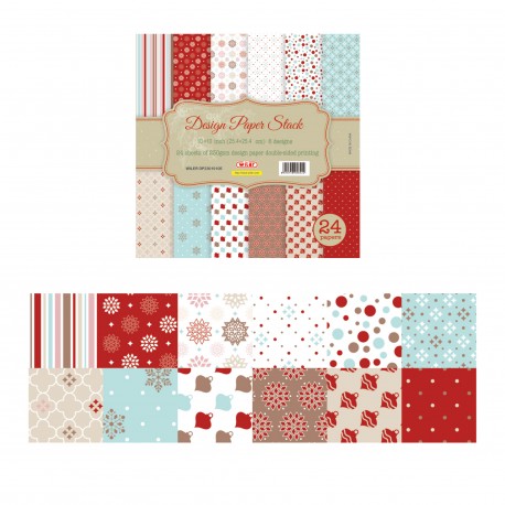 Carta Per Scrapbooking Fantasia E 25.4X25.4 Cm