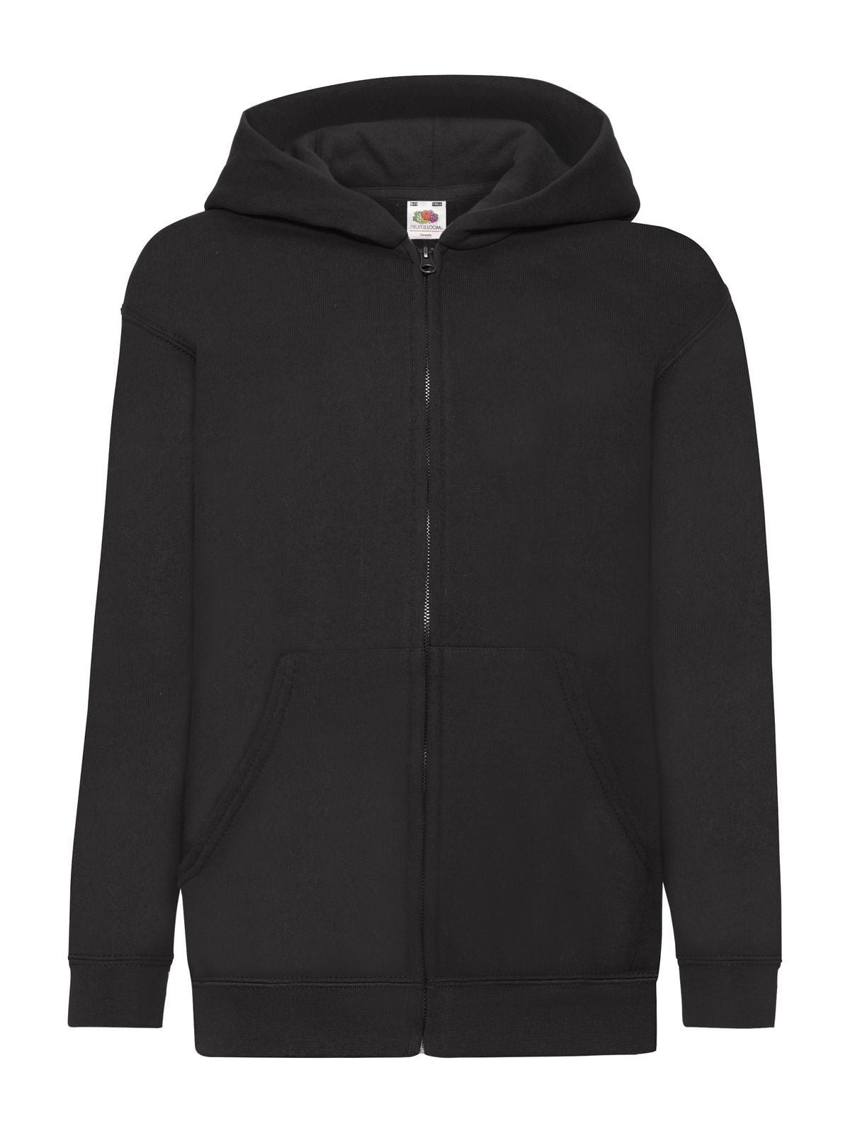 Felpa con cappuccio e zip bambino