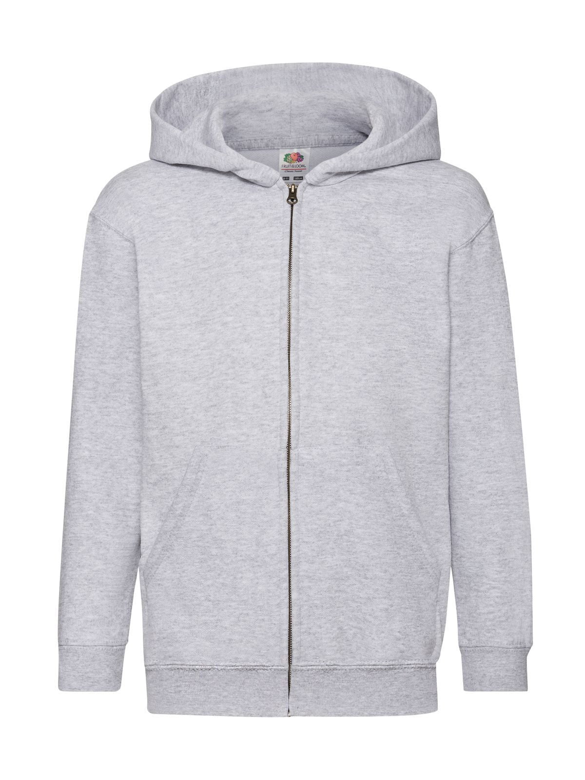Felpa con cappuccio e zip bambino