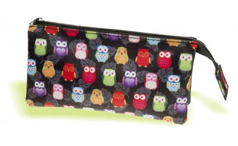 Bustina astuccio portapenne 3 tasche