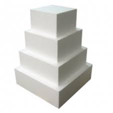 Base polistirolo quadrate h. cm. 5