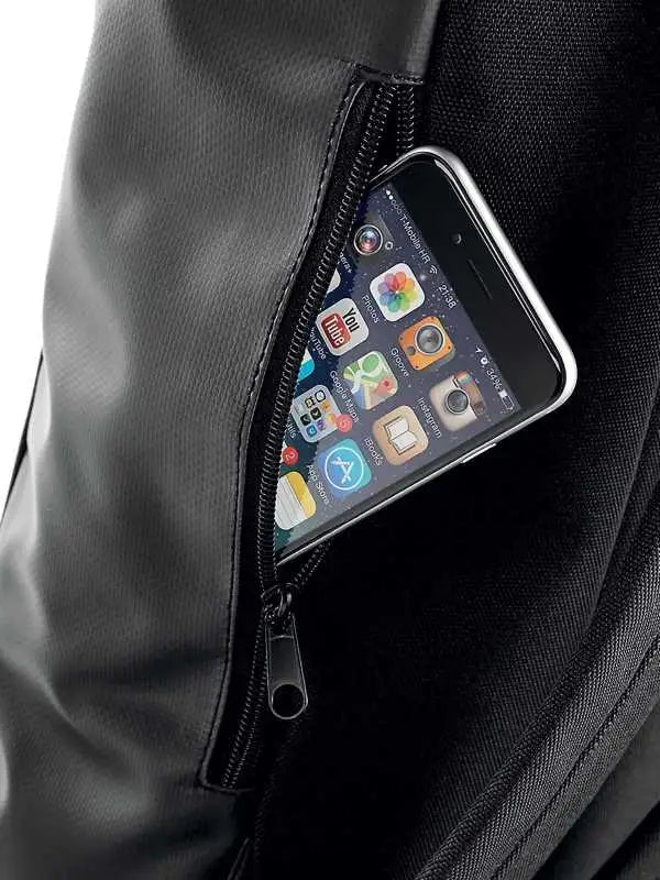 Zaino In Tessuto Impermeabile Nero