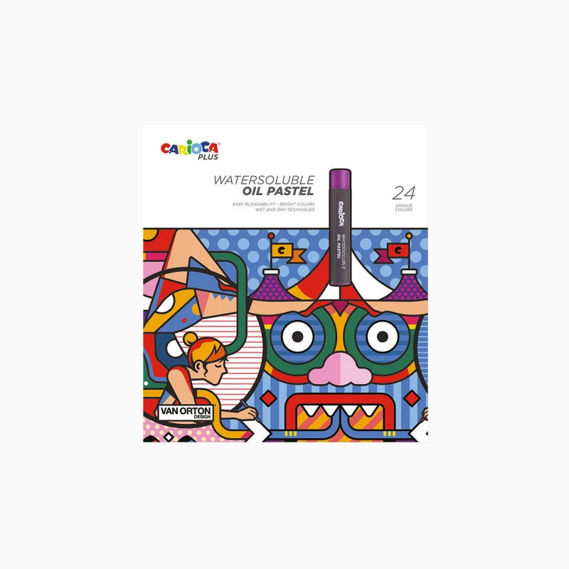 Carioca Plus Pastelli ad Olio Solubili In Acqua