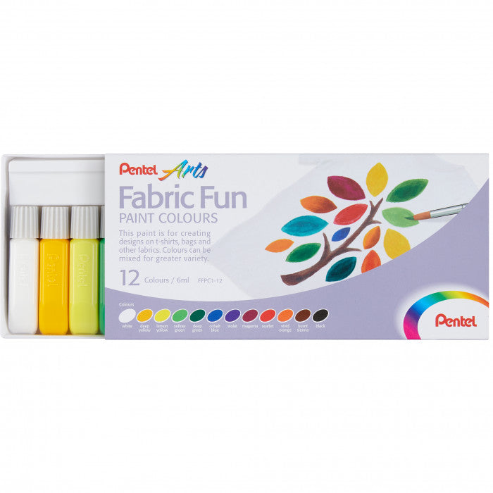 Colori per stoffa Fabric Fun in tubetti