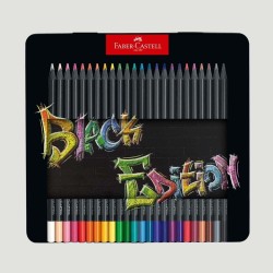 Pastelli Faber-Castell Black Edition – Design Elegante e Performance Superiore