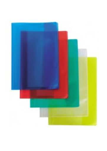 Copertina Quadernone A4 Trasparente E Colorate