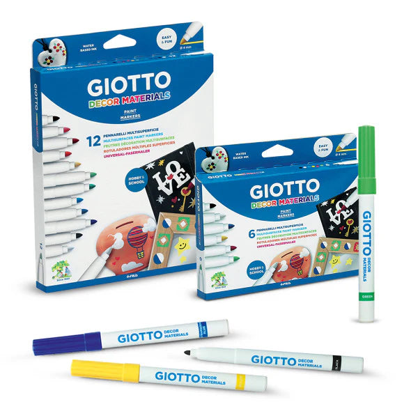 Pennarelli Giotto decor Materials