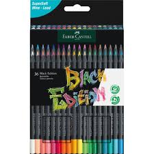Pastelli Faber-Castell Black Edition – Design Elegante e Performance Superiore