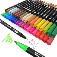 Marker Dual Brush PRO Tombow Colorless – Pennarello a Due Punte per Illustrazioni e Sketching