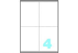 Foglio Etichetta Adesive A4