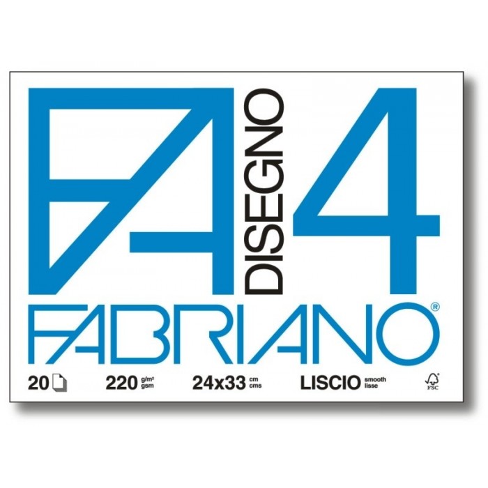 Album da Disegno 24X34 Fabriano F4