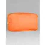 Beauty Case Multiuso in Nylon con Cerniera Dorata – Personalizzabile e Eco-friendly
