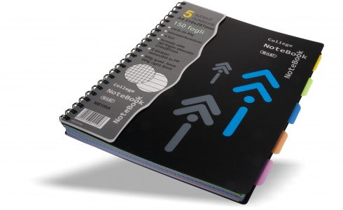 Maxi Quaderno Notebook con separatori