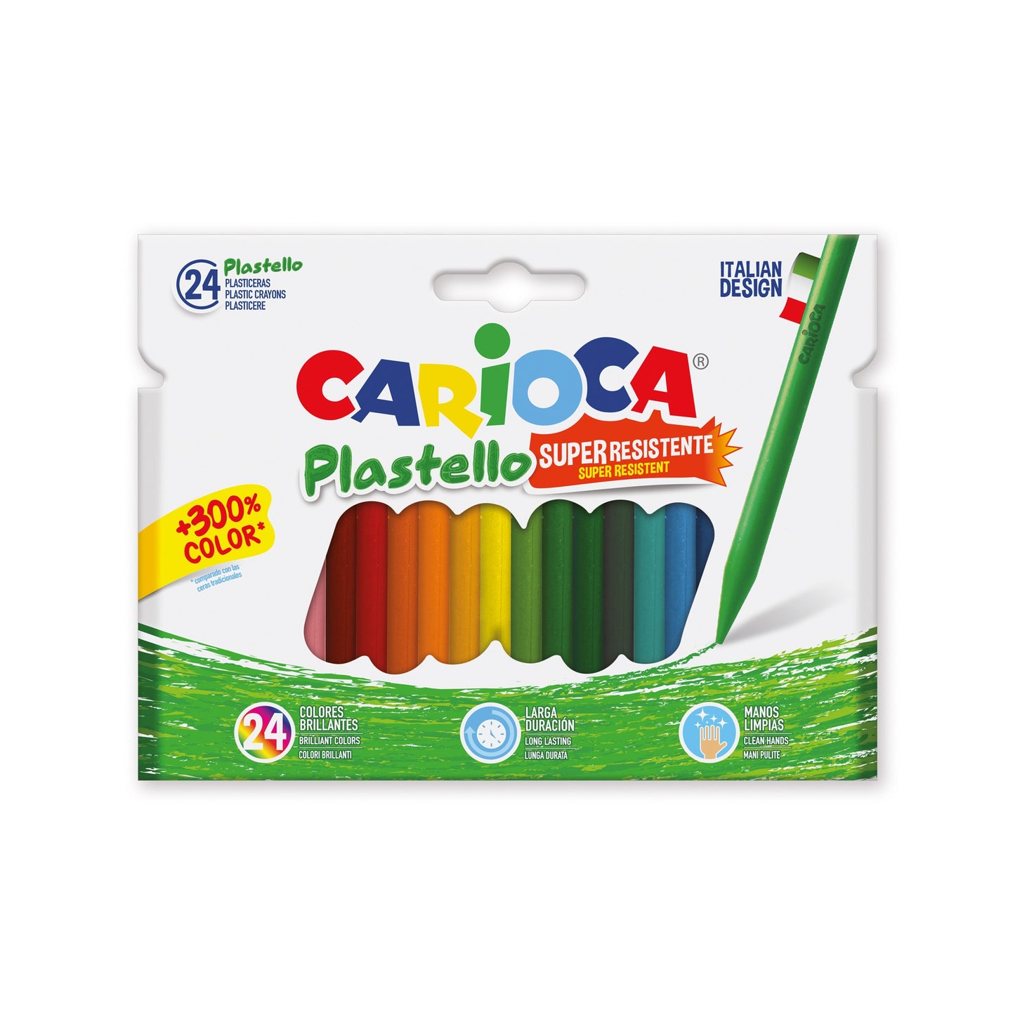 Pastelli Cera Plastici Plastello - Carioca