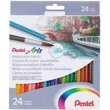Pastelli Colorati Acquerellabili Pentel