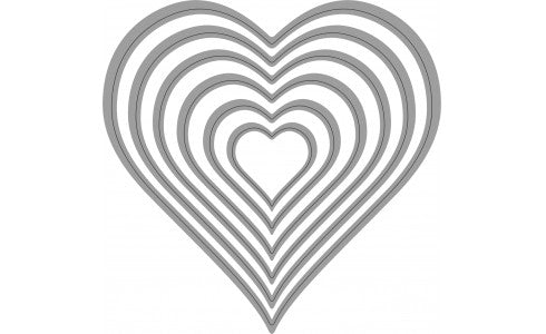 Fustella sottile Cuore