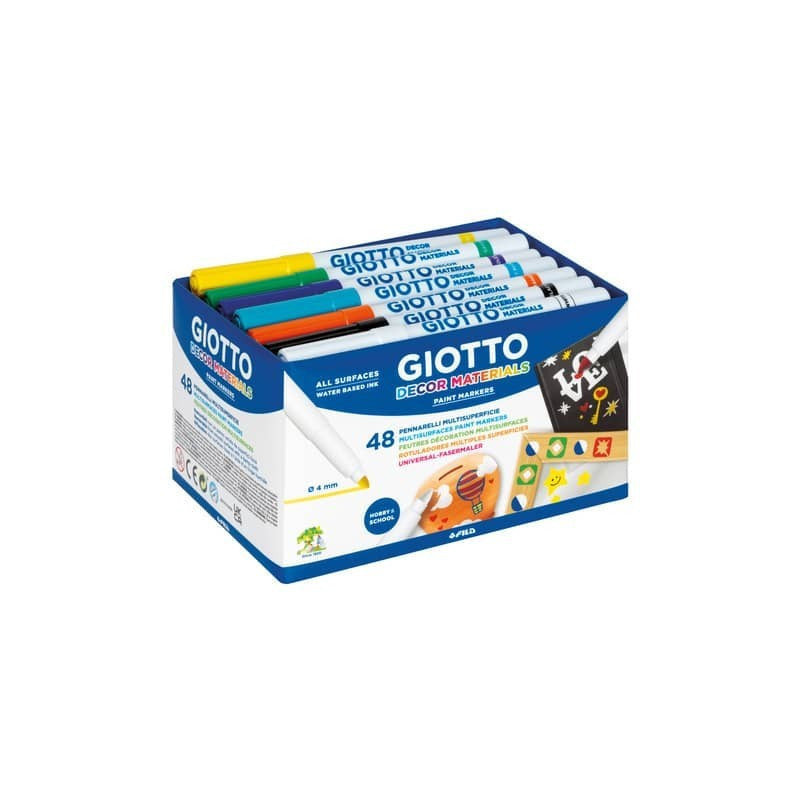 Pennarelli Giotto decor Materials