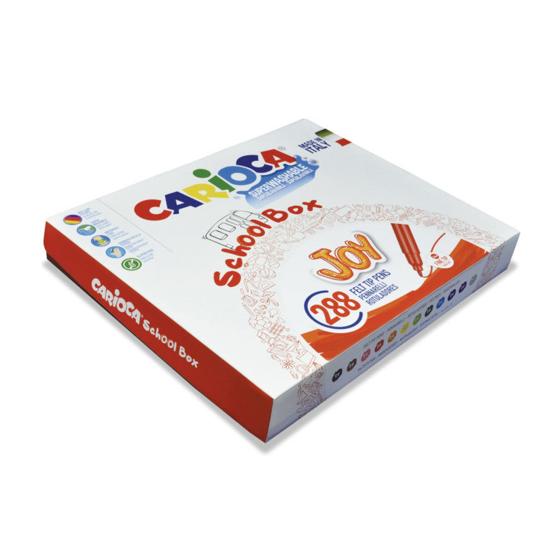SCHOOL BOX PENNARELLI PUNTA FINE CARIOCA JOY PZ. 288