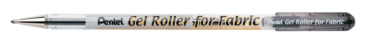 Penna Roller Gel Per Tessuto Nera