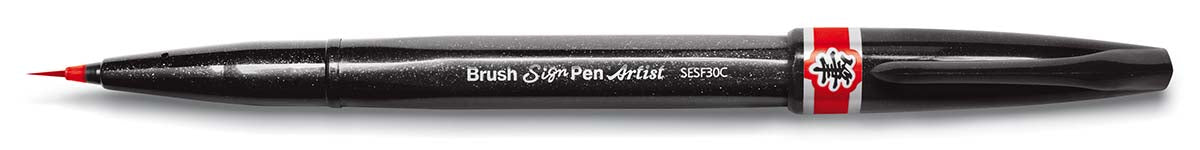 Brush Sign Pen Artist Punta Ultra Fine vero pennello