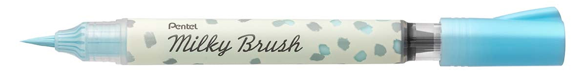 Milky Brush Pentel pennarello inchiostro pastello punta pennello