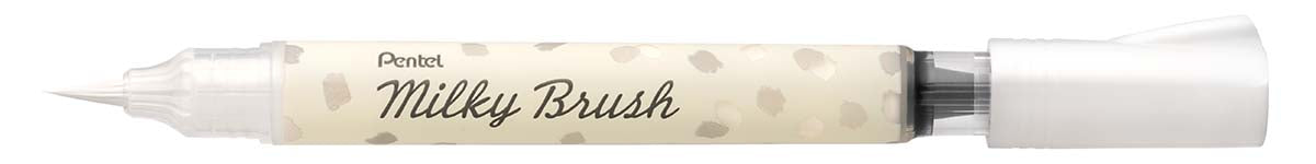 Milky Brush Pentel pennarello inchiostro pastello punta pennello