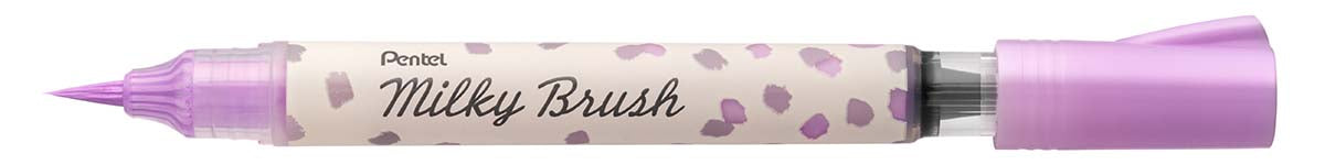 Milky Brush Pentel pennarello inchiostro pastello punta pennello