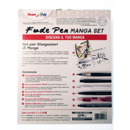 PentelArts Fude Pen Manga Set