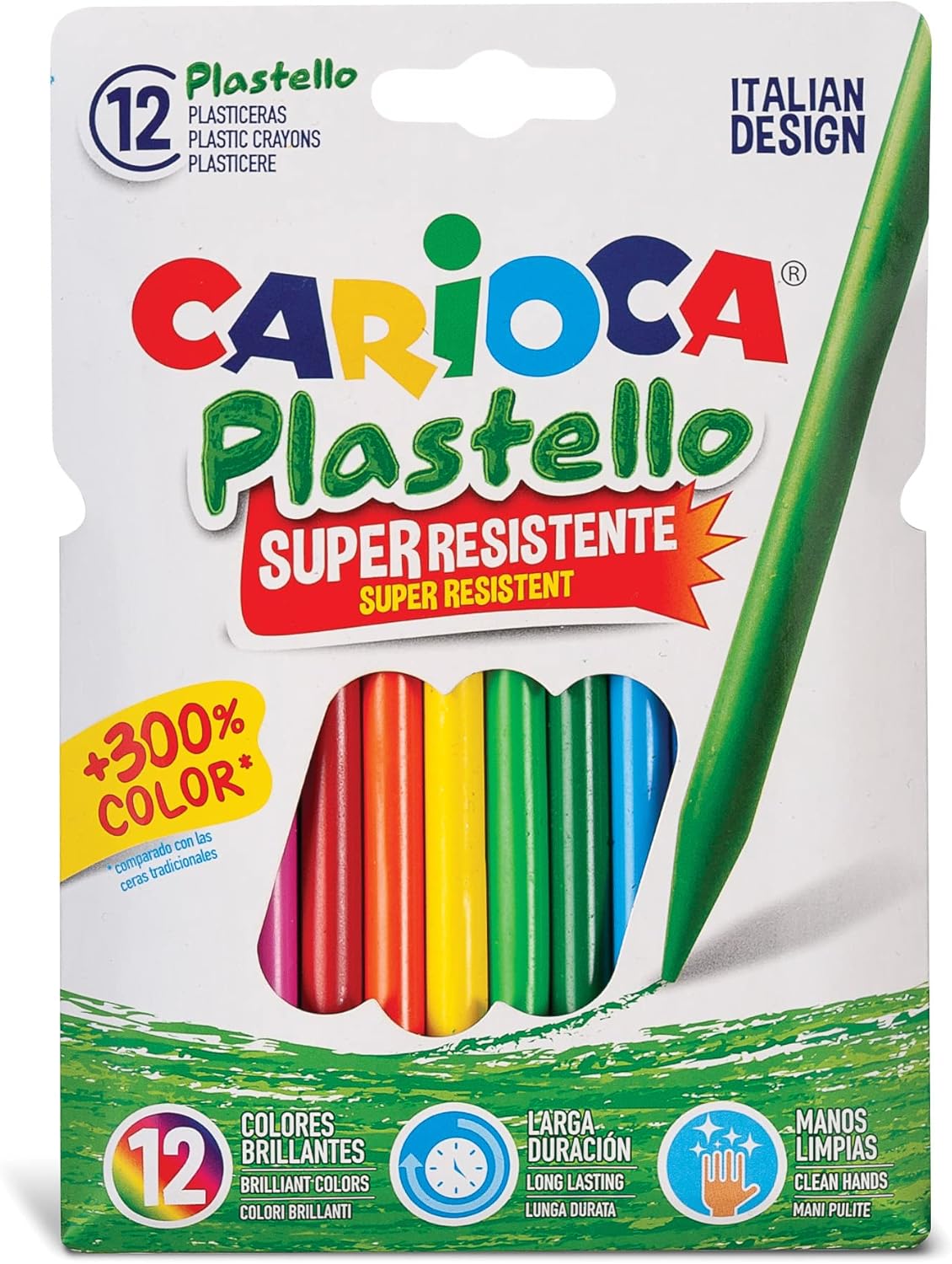 Pastelli Cera Plastici Plastello - Carioca