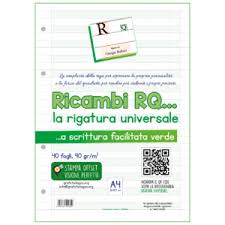 Ricambio RQ Rigatura Universale facilitata verde