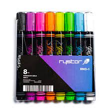 Set pennarelli gesso liquido Glass marker