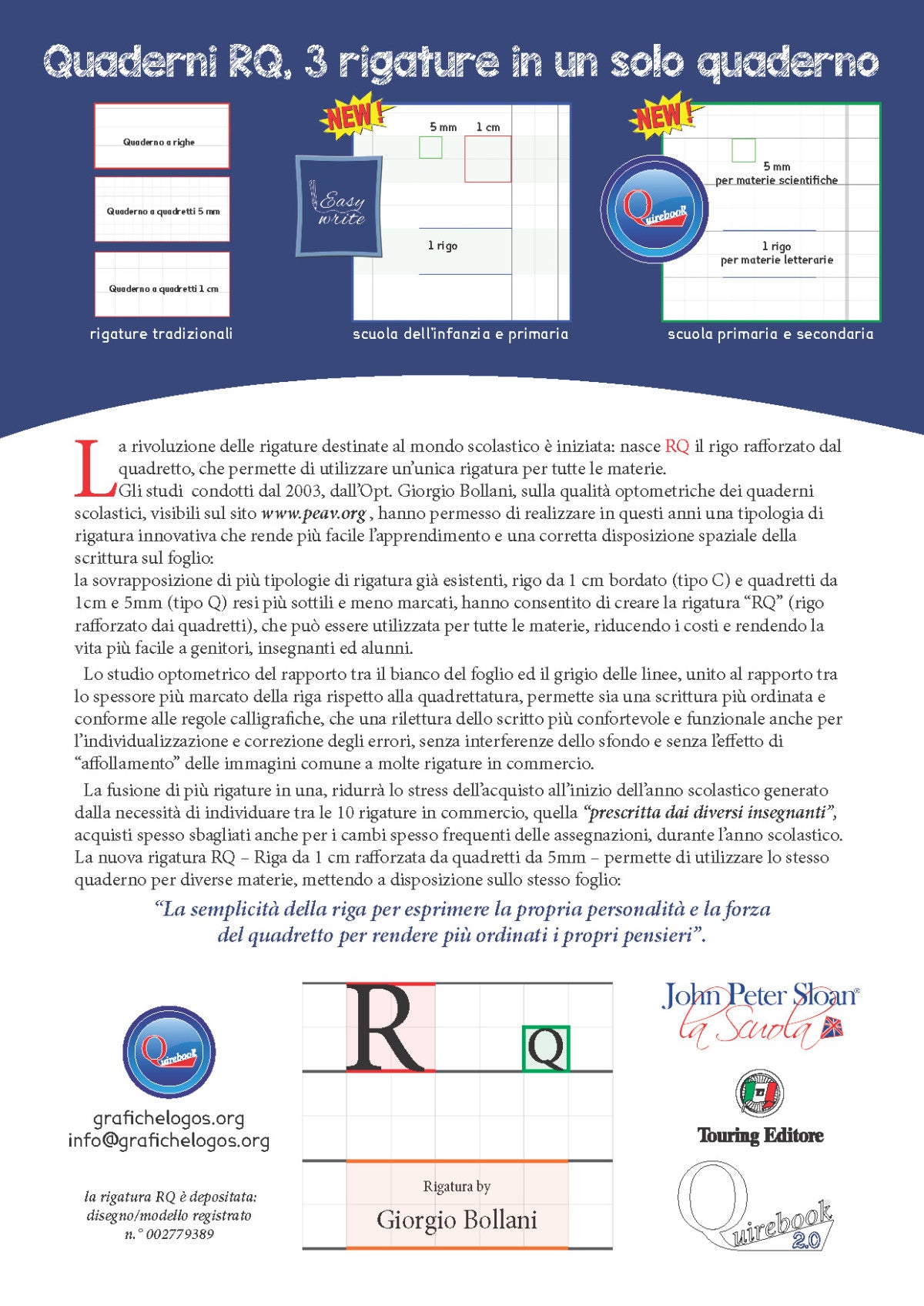 Maxi Quaderno Rq Quadretto Universale