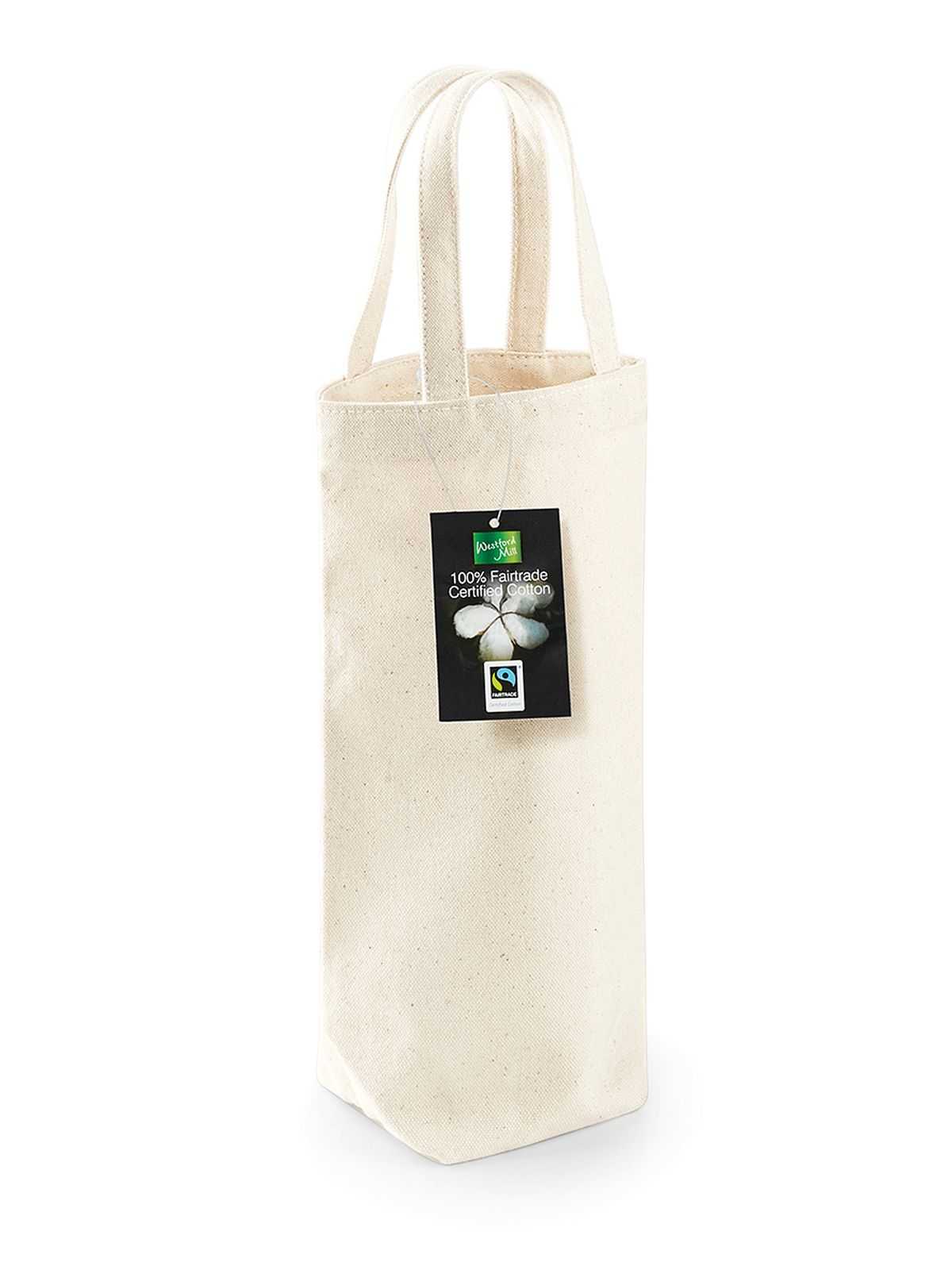 Portabottiglia in Stoffa Personalizzabile – 100% Cotone Canvas Eco-Friendly