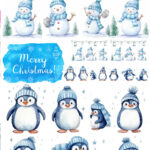 SUBLY DESIGN Snow Christmas